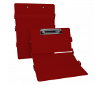 4-Fold ISO Clipboard - Red